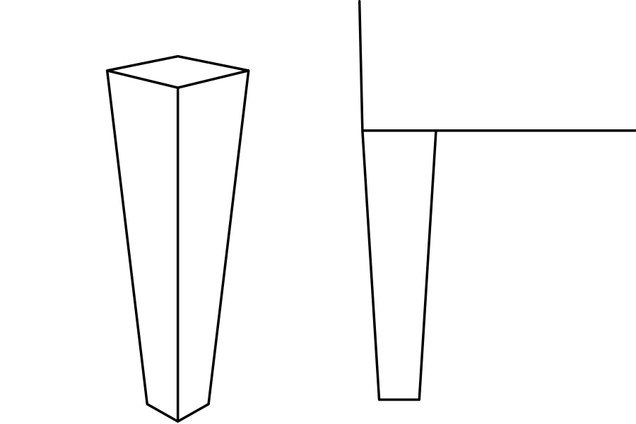 Georgian – olejovaný dub